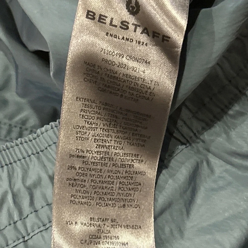 Belstaff Gray Elastic Waist shorts/swim trunks